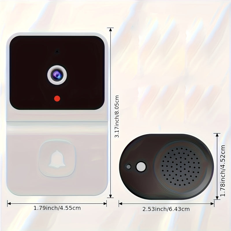 Campainha Inteligente Wi-Fi com Bateria Recarregável - Segurança e Conforto em Suas Mãos! 🔔📱